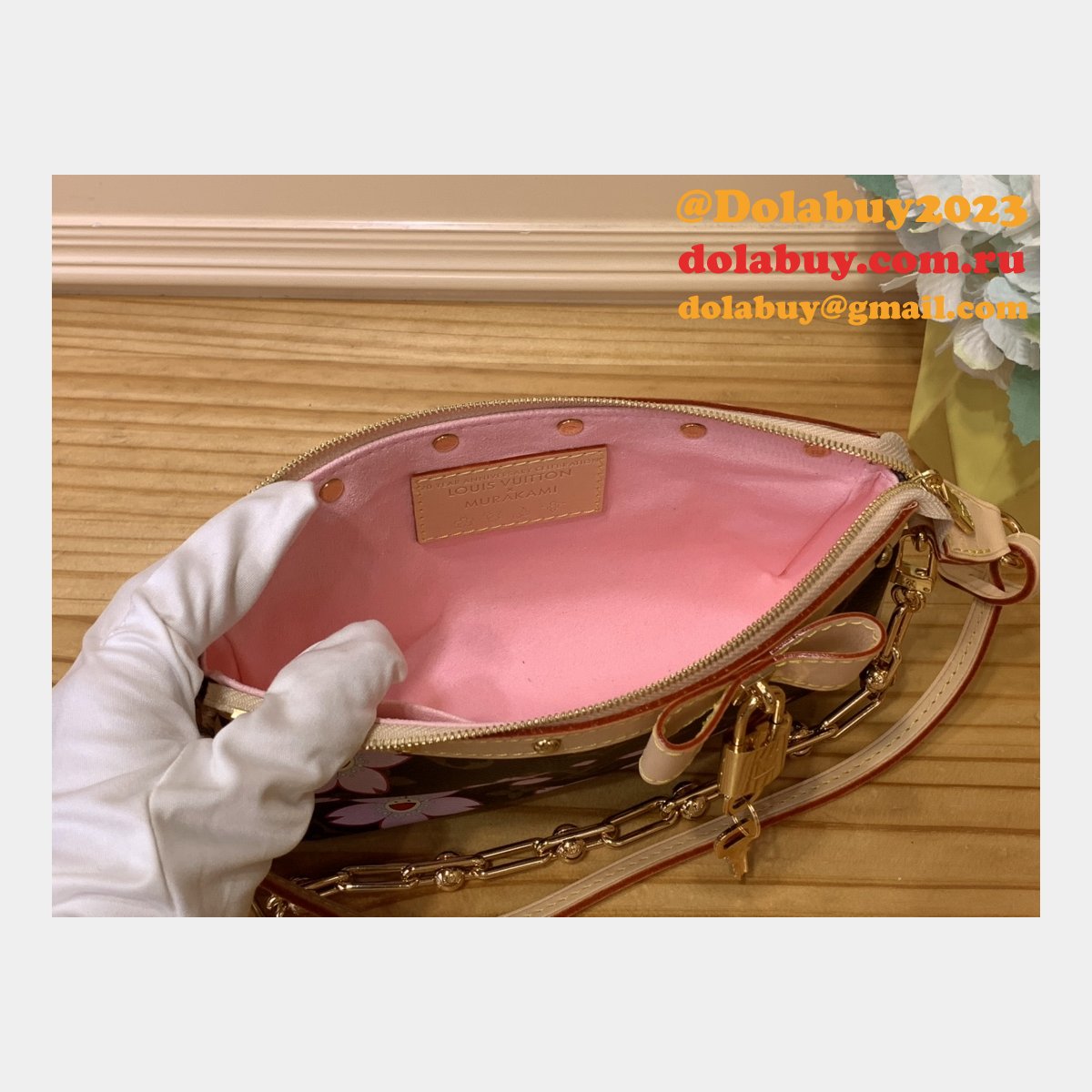 Louis Vuitton LV x TM Pochette Accessoires Monogram M13666 Bag