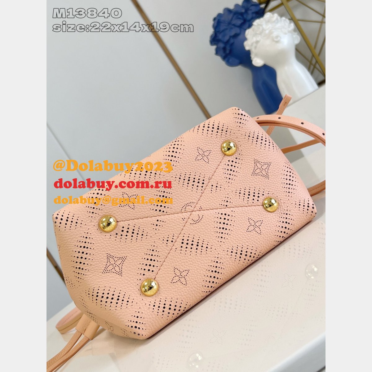 Luxury M13840 Louis Vuitton Bella Mahina Women Handbags