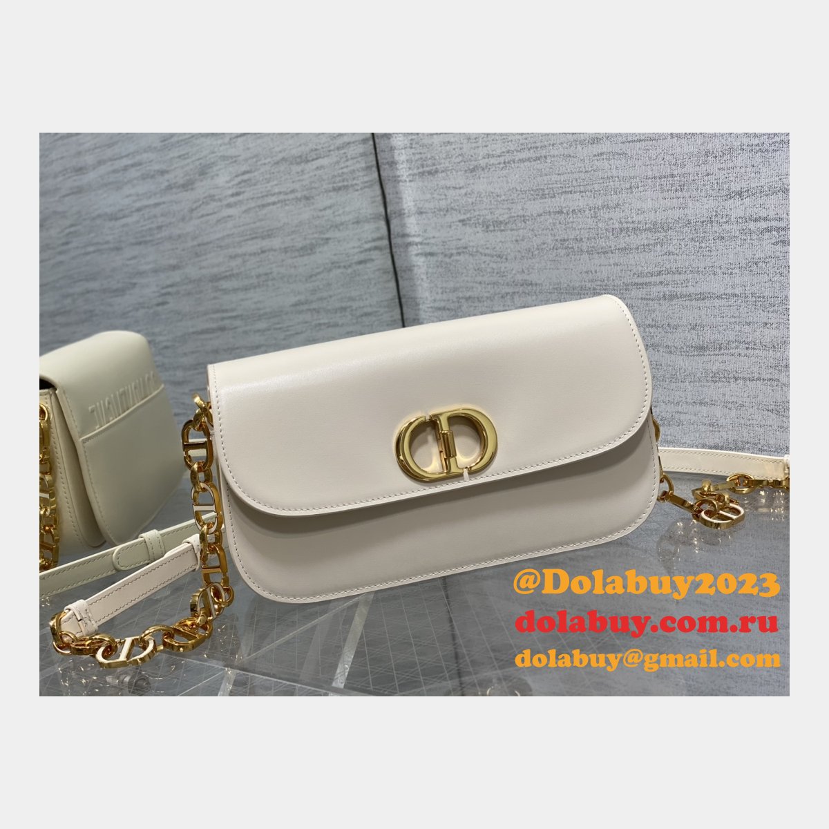 Shop High Quality 0322/0323 Replica Dior Clutch Handbags