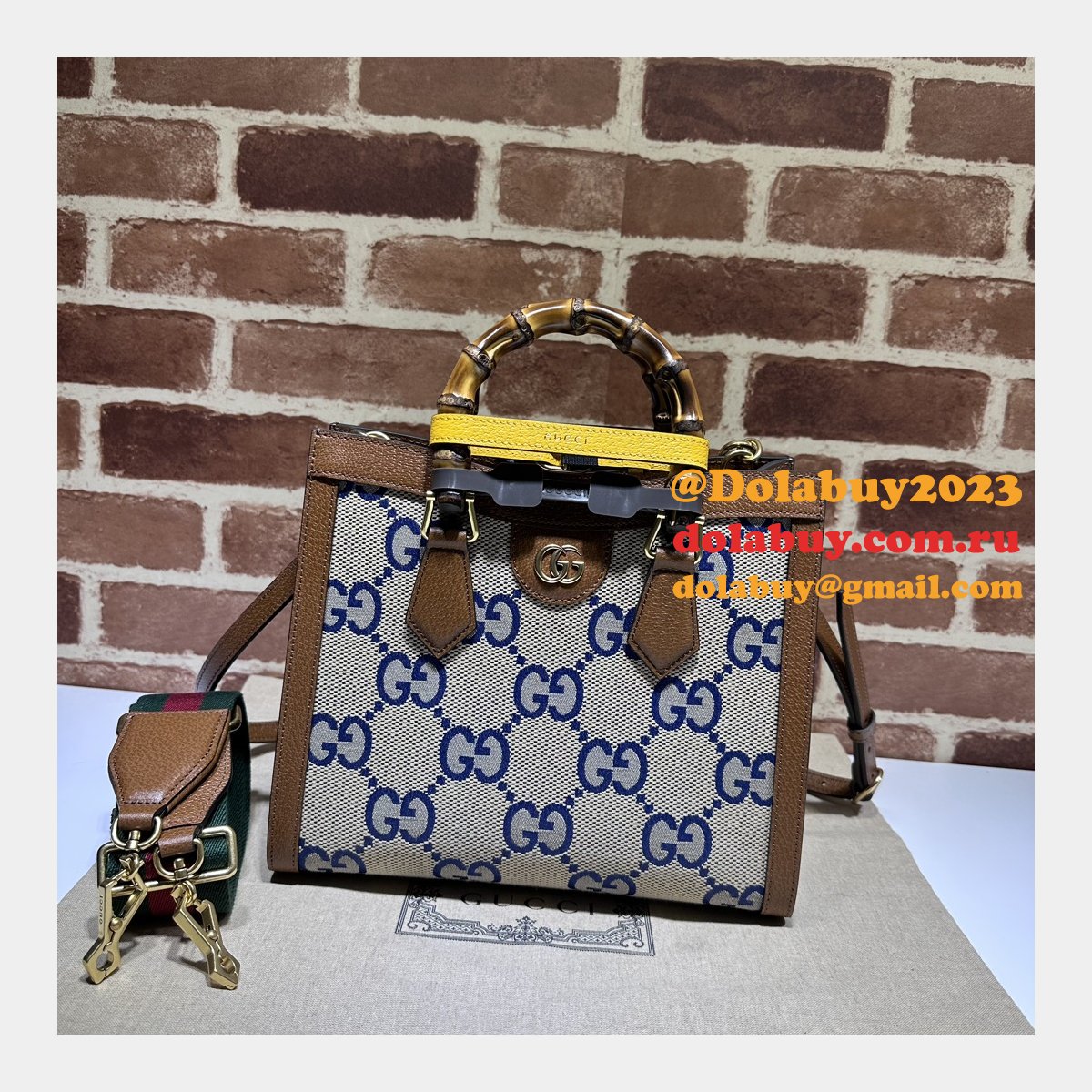 Best Diana Gucci Replica 702721 Tote High Quality Bag