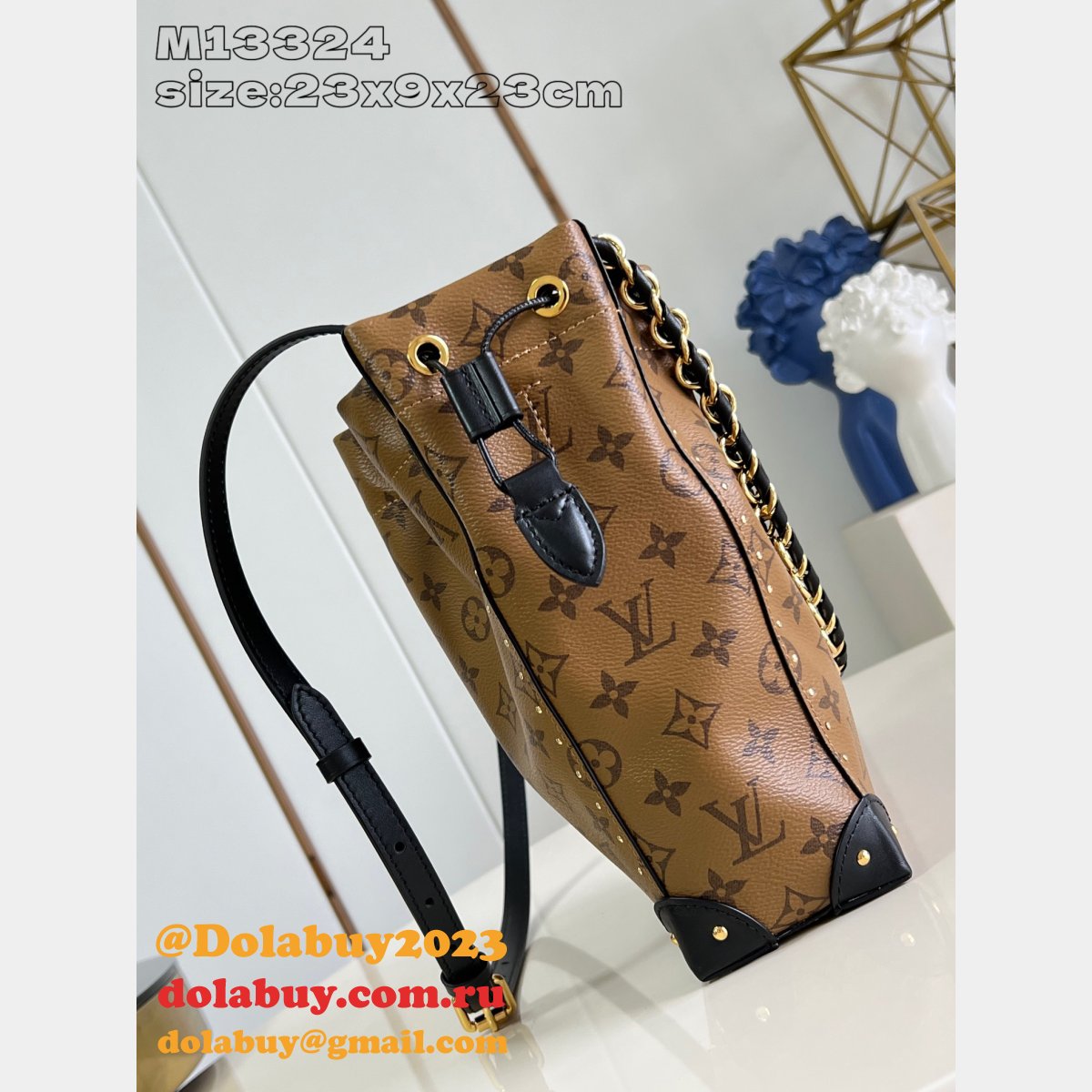 Louis Vuitton Duplicate Noé Trunk M13324 Monogram Reverse 7 Star Bag