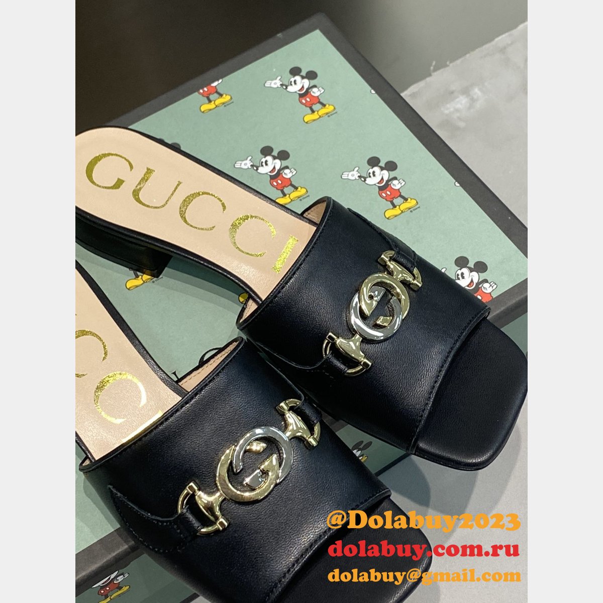 replica G*u*i women slippers