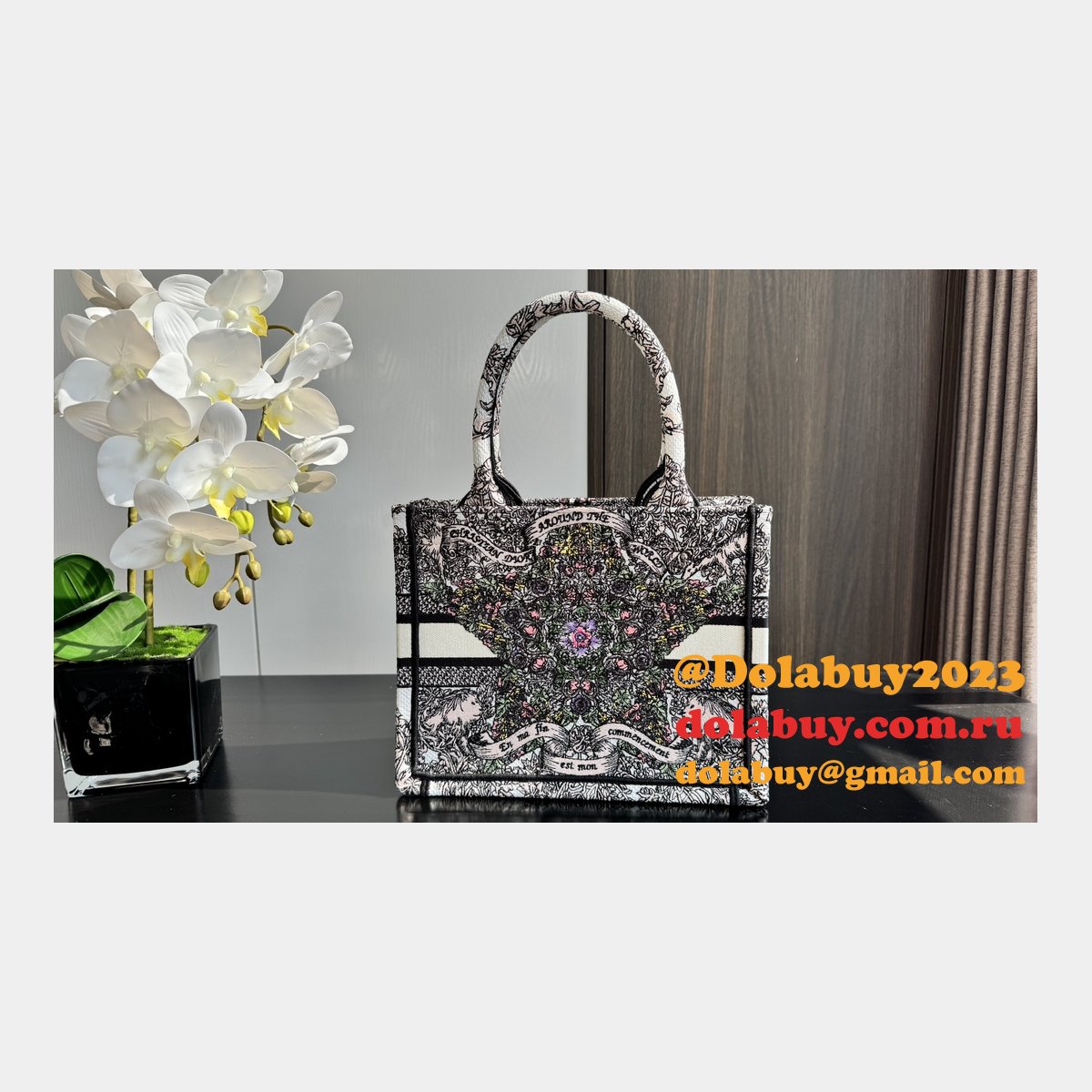 Replica Christian Dior Book Tote 2025 1:1 Mirror Bag