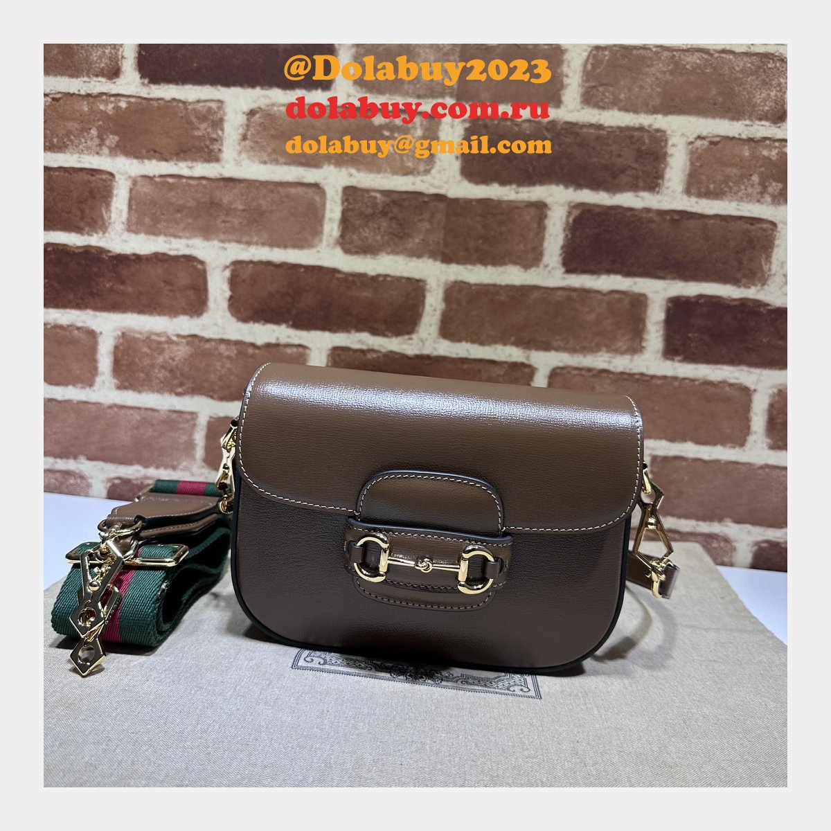 horsebit 1955 top quality G*u*i replica 658574 crossbody bag