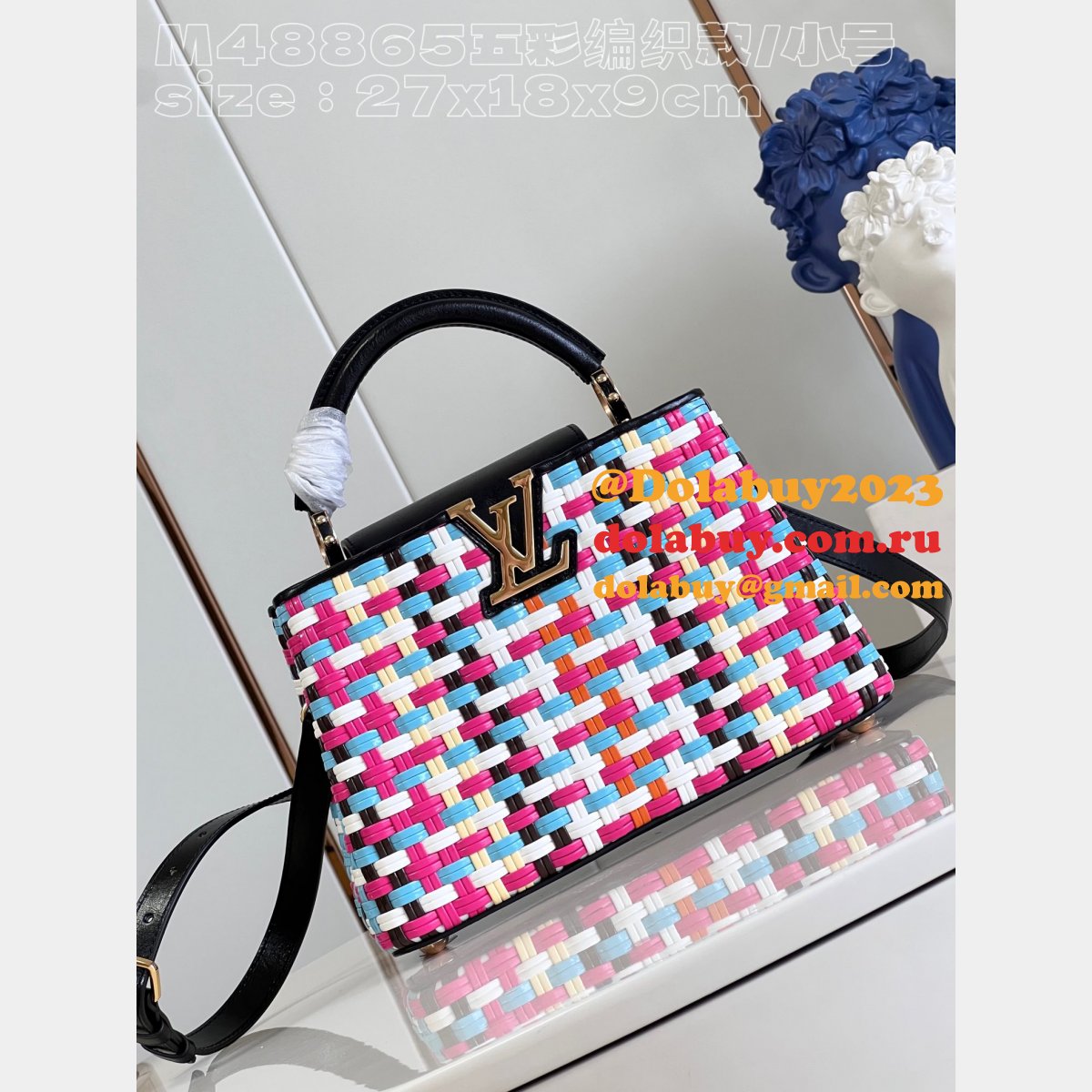 Fashion M48865/M22270 The Capucines Louis Vuitton Replica Bag