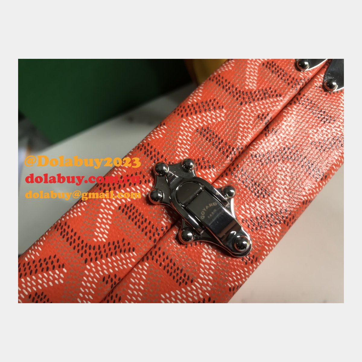 Best Quality 020177 Minaudière Goyardine Replica Goyard bags