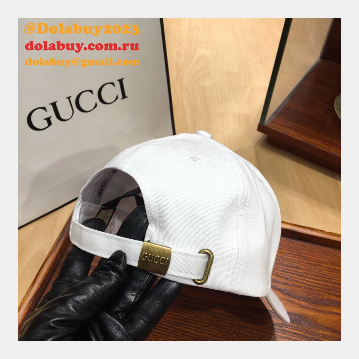 knockoff G*u*i new baseball cap