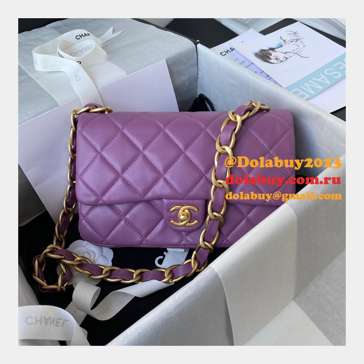 Top CC 2022SS 25CM Outlet 1:1 Replica Handbags
