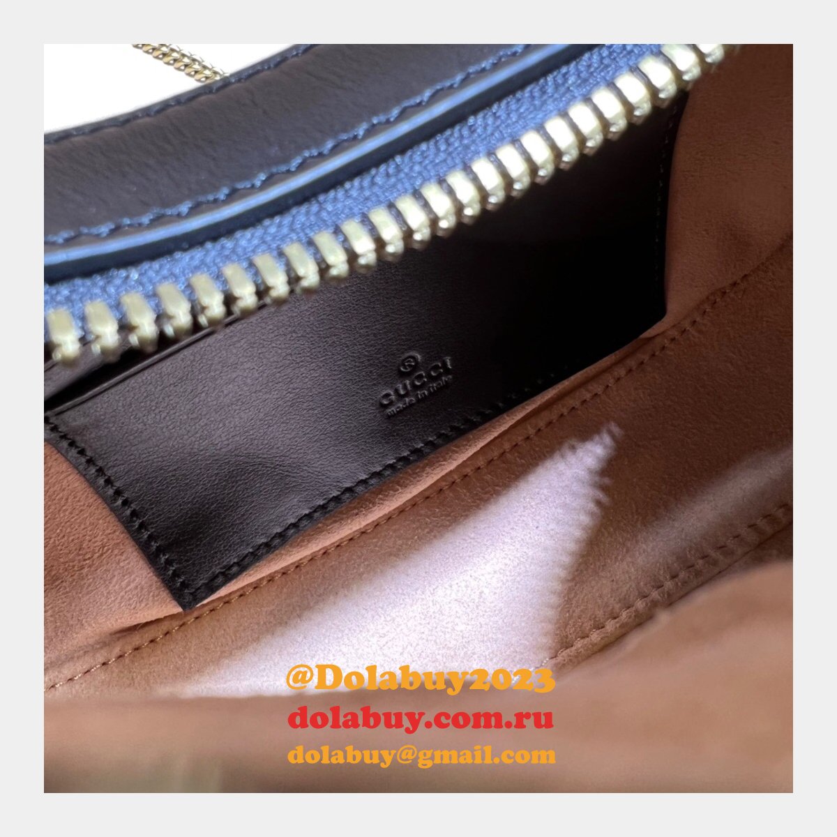 G*u*i best 699514 gg marmont half-moon-shaped replica bag