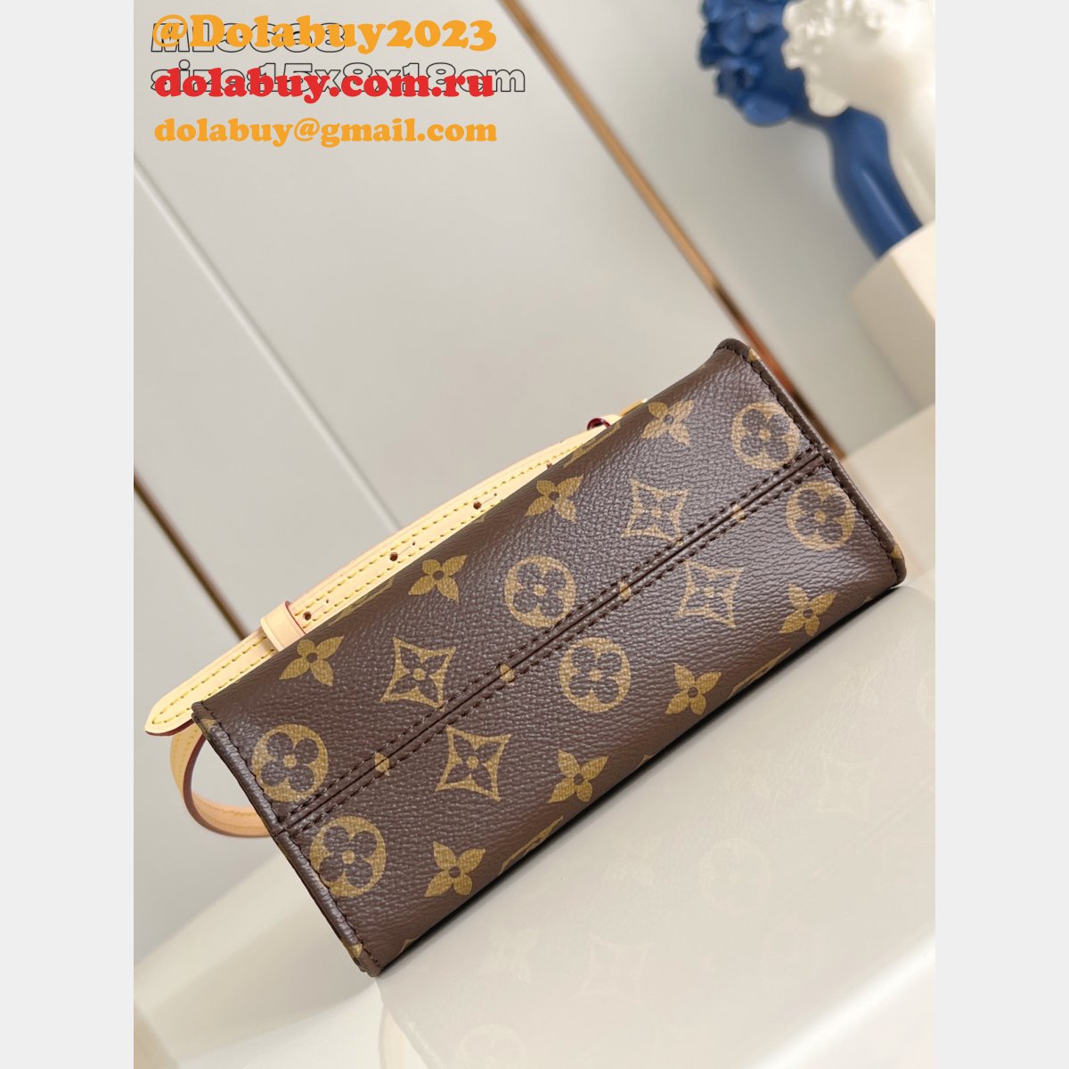 Louis Vuitton Lvons LV x TM OnTheGo BB Monogram Canvas M13668 Women Bagsv