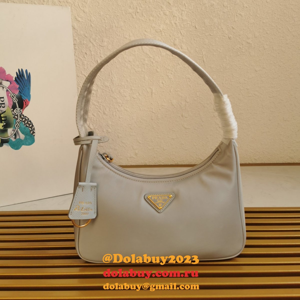 Hobo Bags Prada 1NE515 AAA High Quality Replica Bags