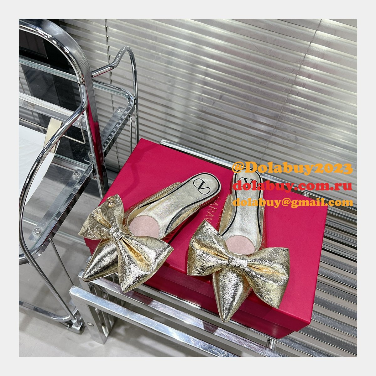 Toe Sandals Best Valentino Replica Slippers Loafer Bow Shoes