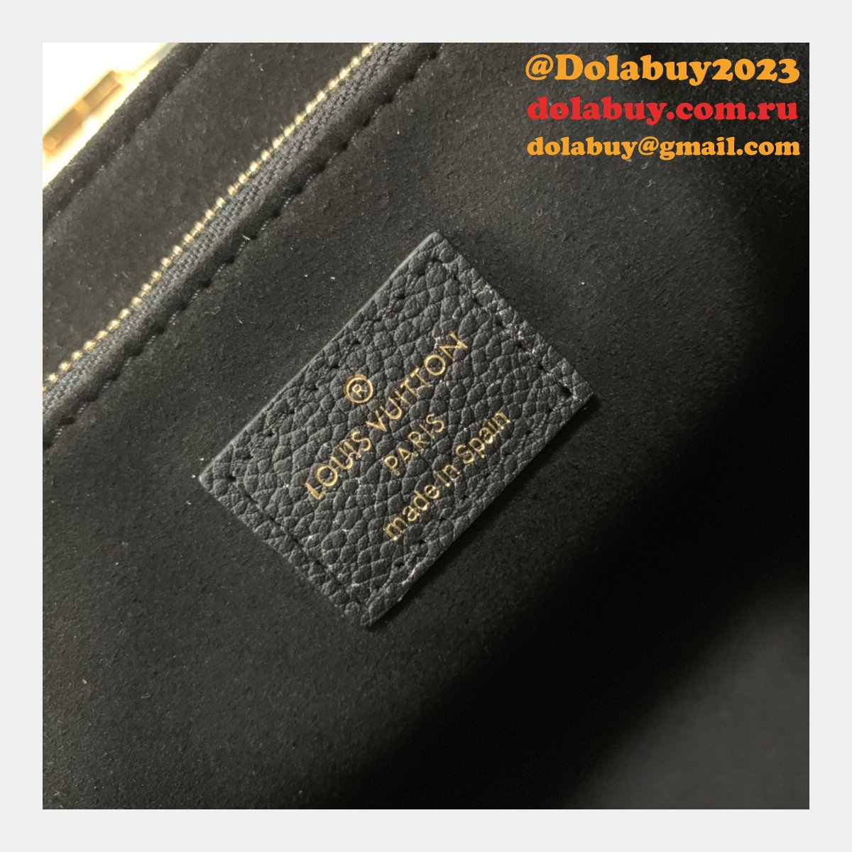 Replica High AAA+ Louis Vuitton M44150 Vavin Black Bags