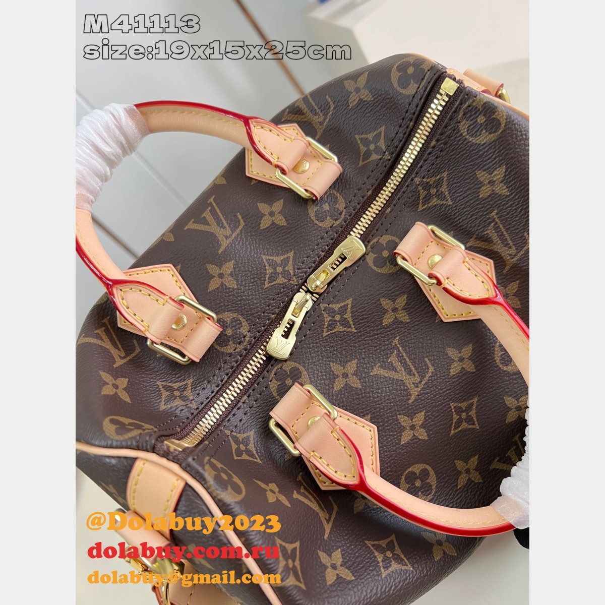 AAA+ Louis Vuitton High Quality Speedy Bandouliere 25 30 35 Monogram