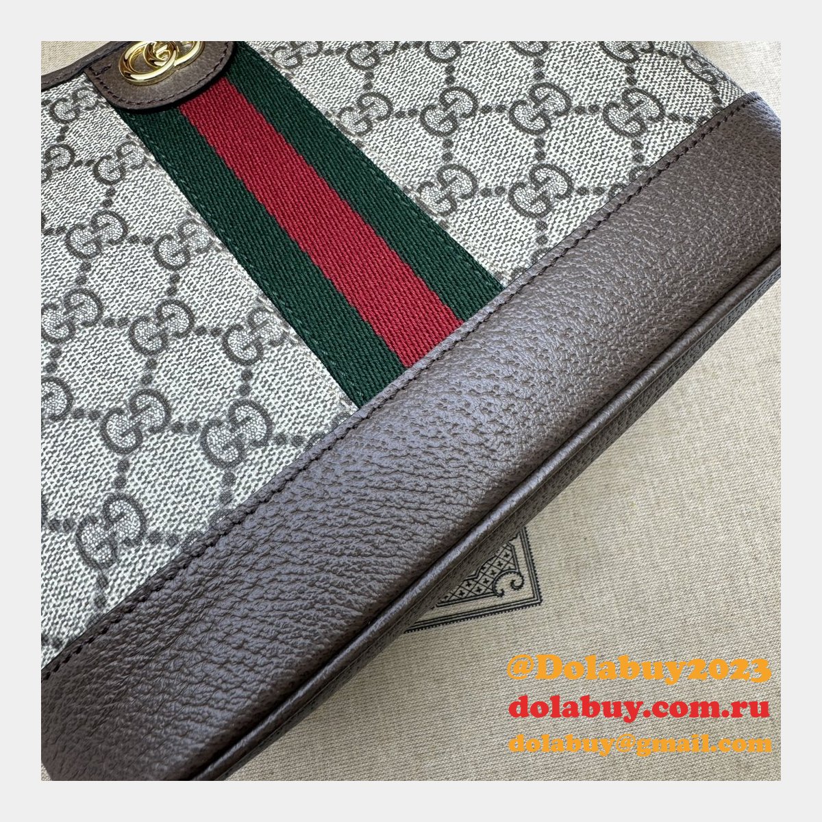 ophidia gg G*u*i shoulder 781402 luxury high quality fake bag