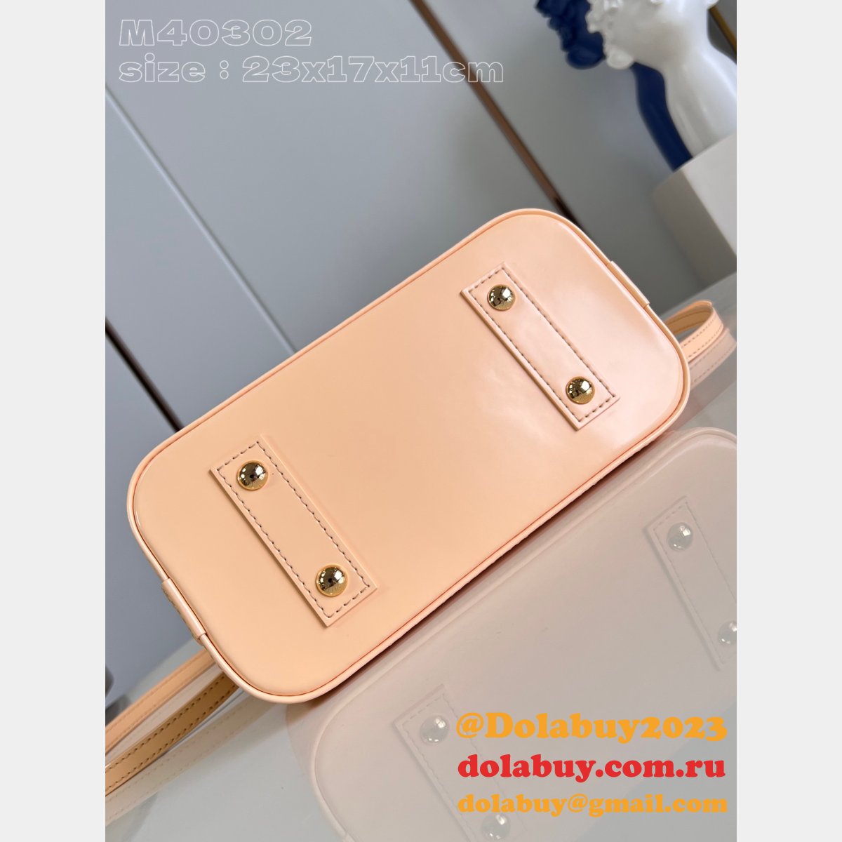 Louis Vuitton Alma PM Epi M40302 Apricot M40302 Knockoff Handbags