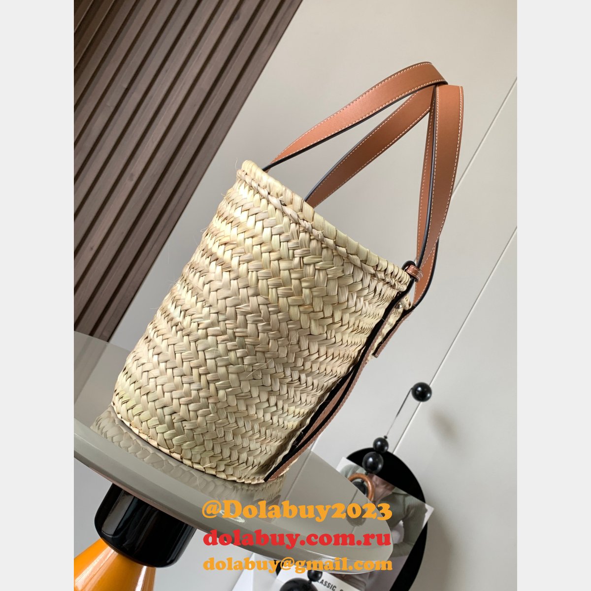 Designer loewe Basket beach handbag hot