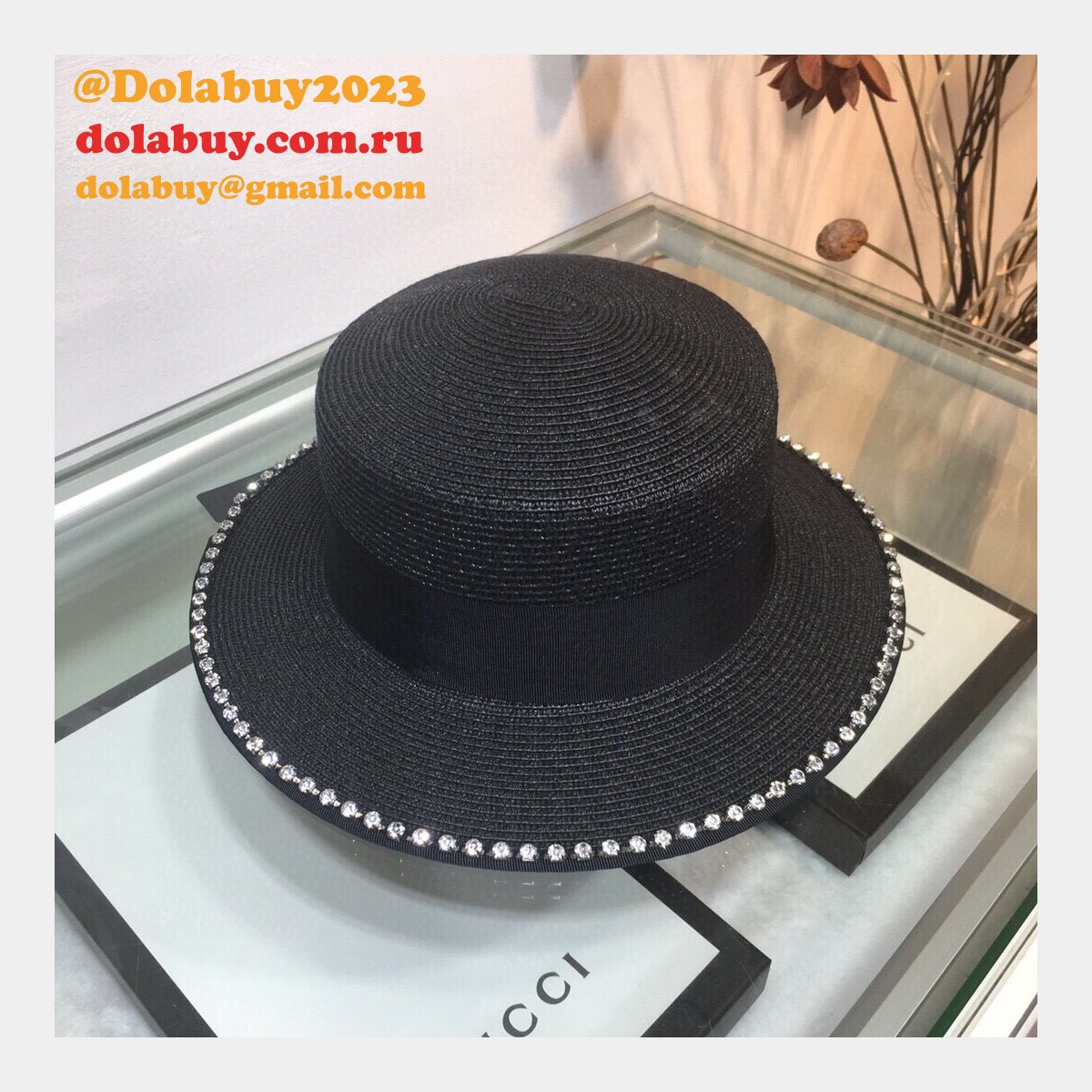 Luxury CC Replica Top 2020 hat black
