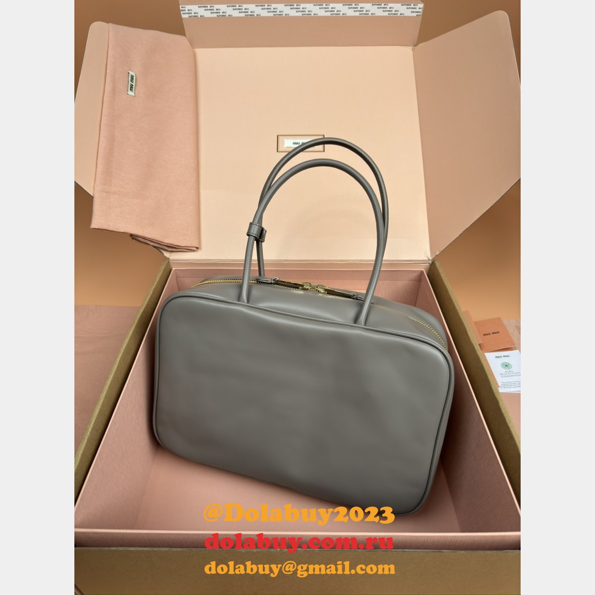 Designer MIU MIU Beau Shoulder Bag 5BB117