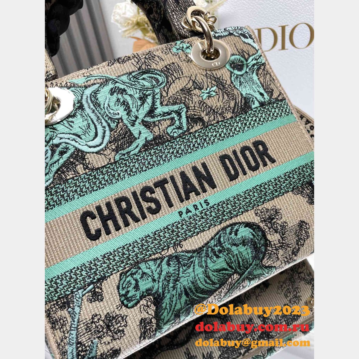 7 Star REPLICA LADY DIOR UK 24CM SHOULDER BAGS