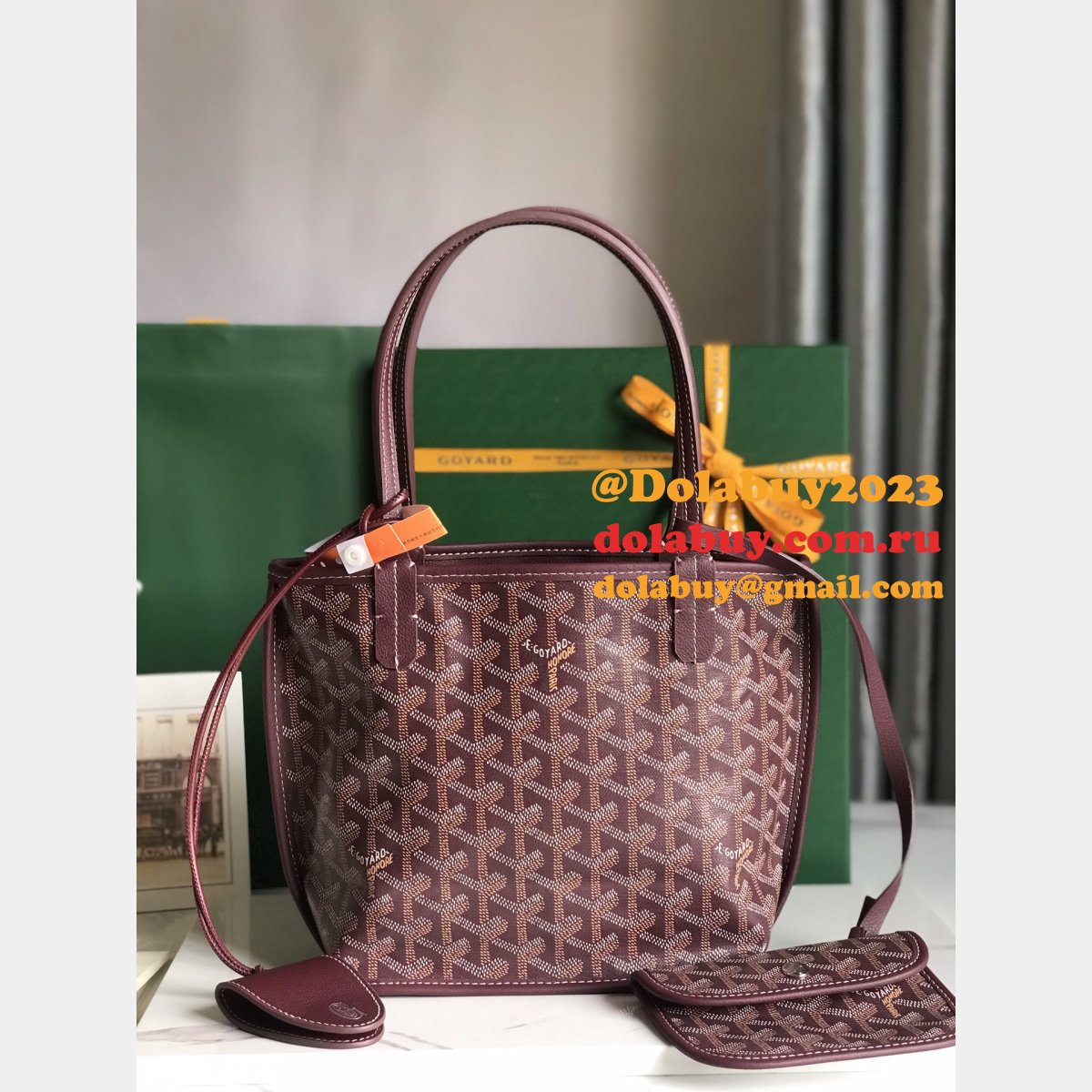 Shop High Quality Replica Saint Louis 020660 Goyard Handbag