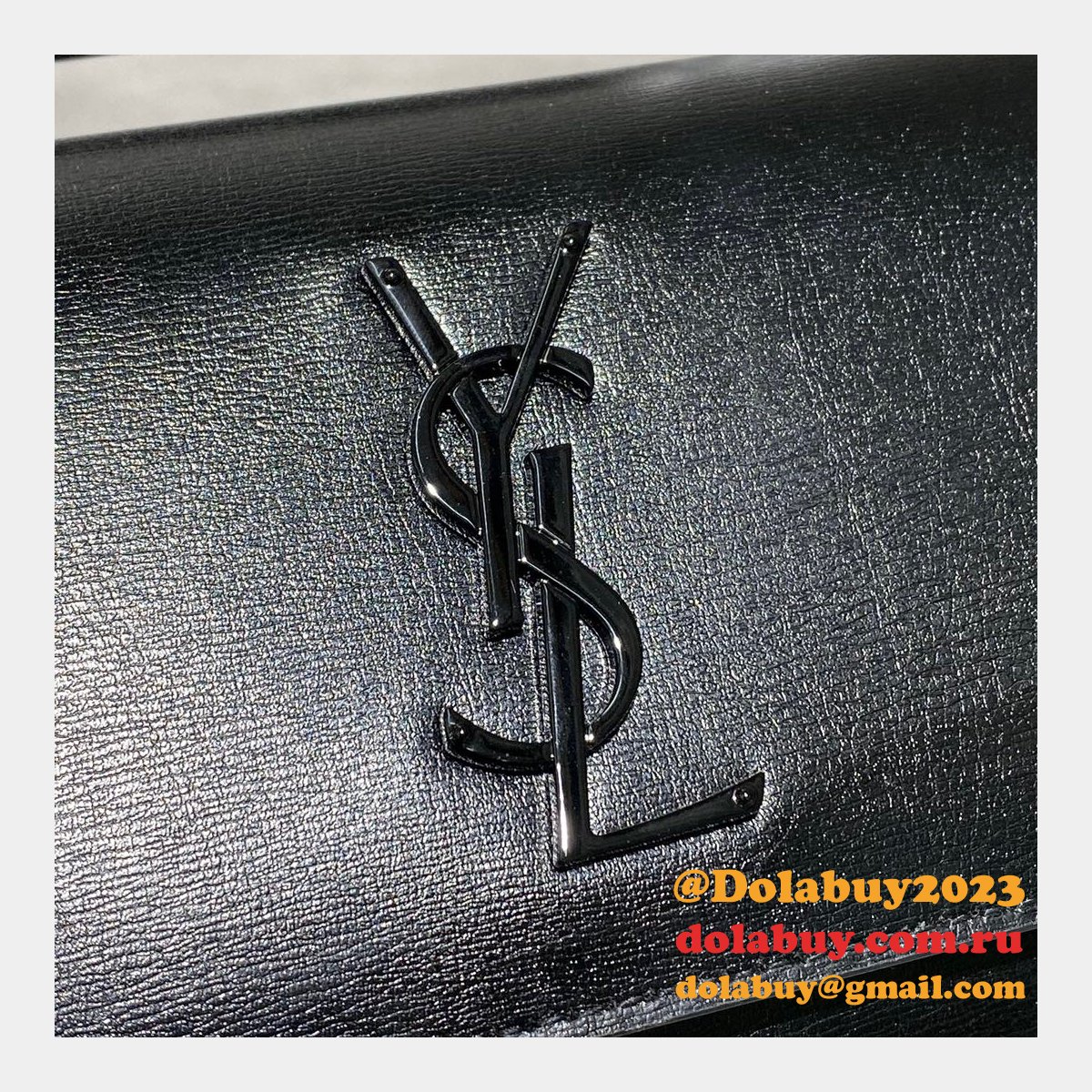 Buy Replica YSL Sunset 19cm Bags Online Black