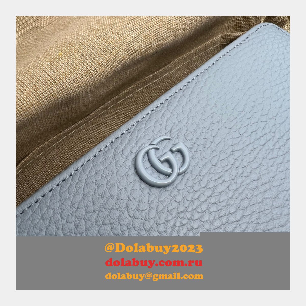 perfect and convincing G*u*i wallets replica 456117