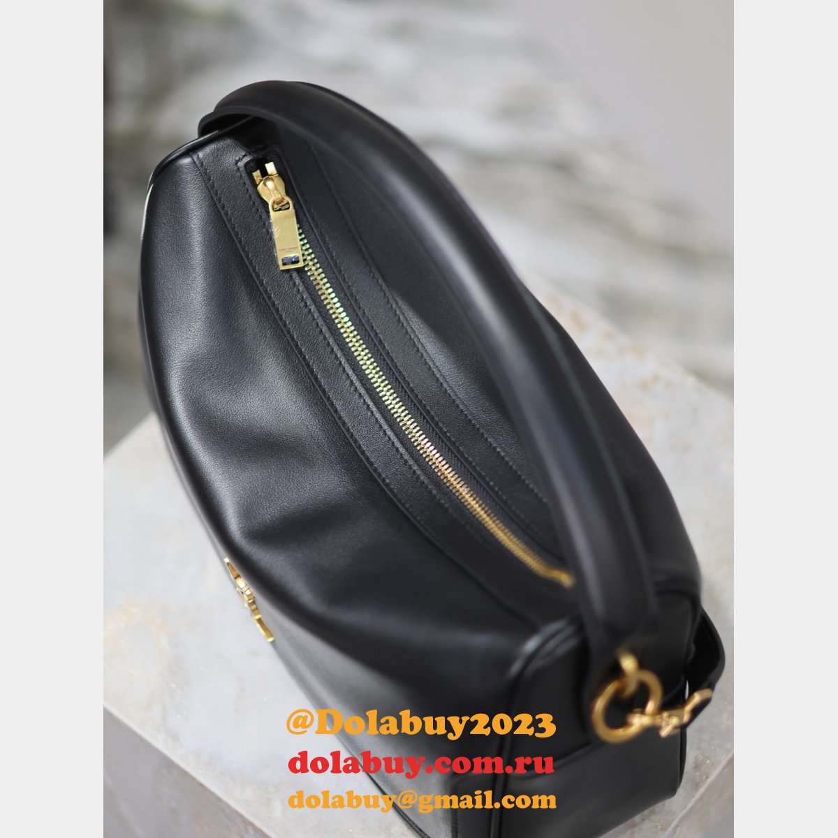 Saint Laurent Replica Camera Top-Handle 753826 Black Bag