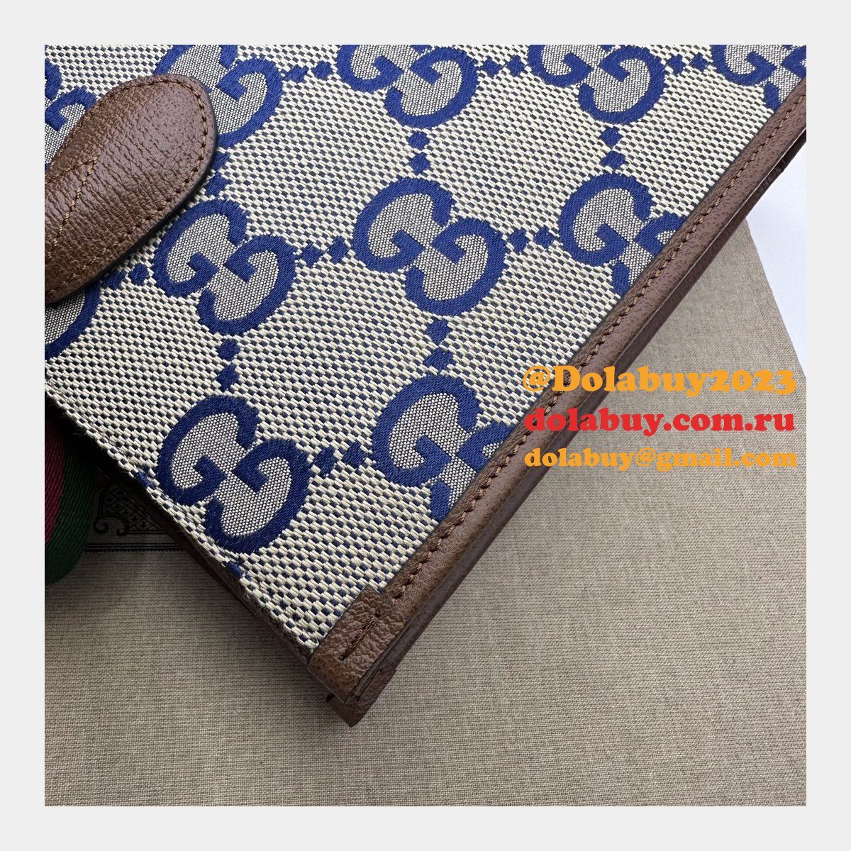 G*u*i jumbo gg tote 678839 perfect high replica designer bag