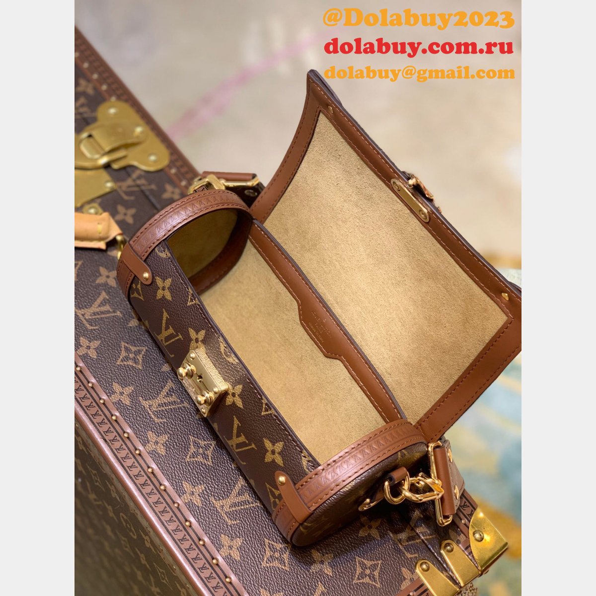 Replica Louis Vuitton M57835 Papillon Trunk Monogram Handbags