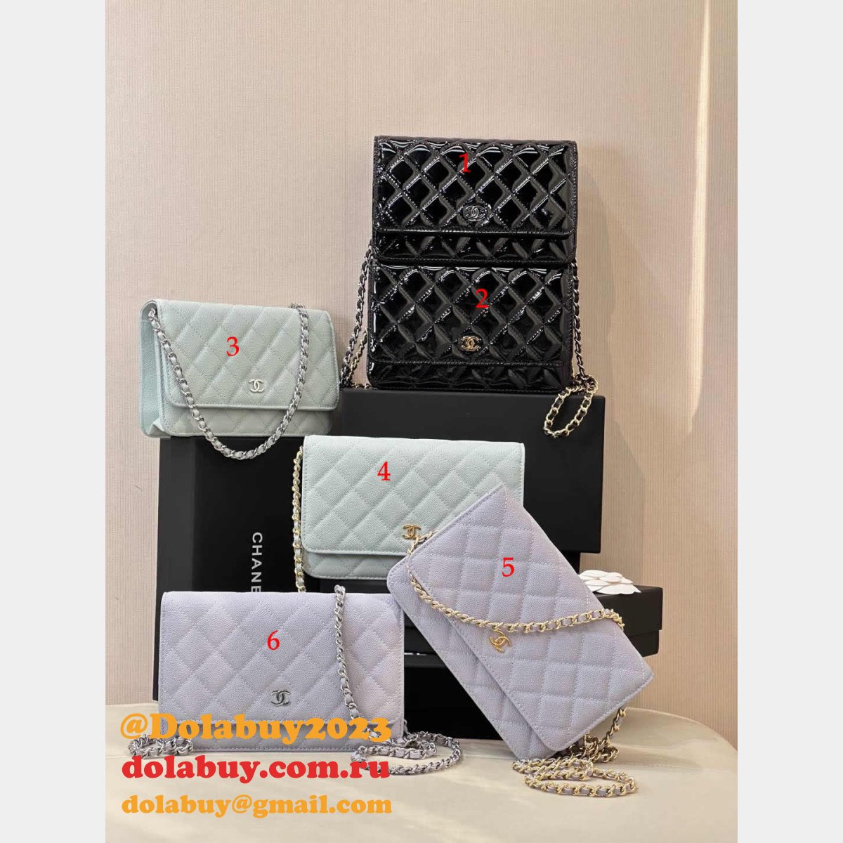 Copy 1:1 Mirror Woc On Chain 2025 High Quality Bags