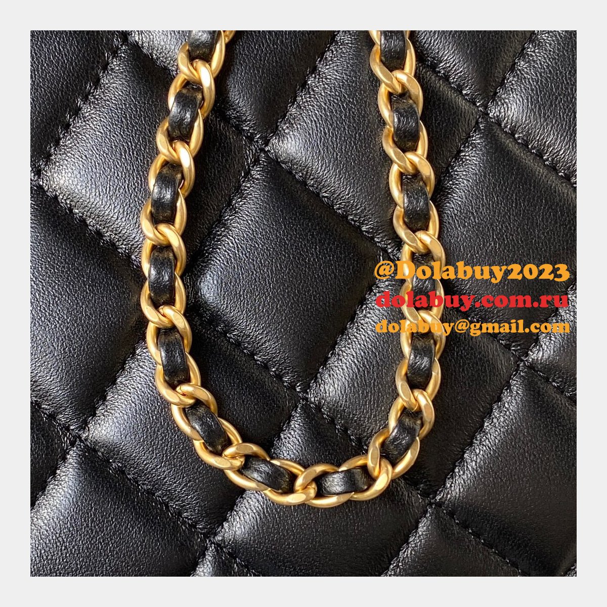 Shop Duplicate High Quality 2024 Cruise Shoulder Black AS4596 Bag