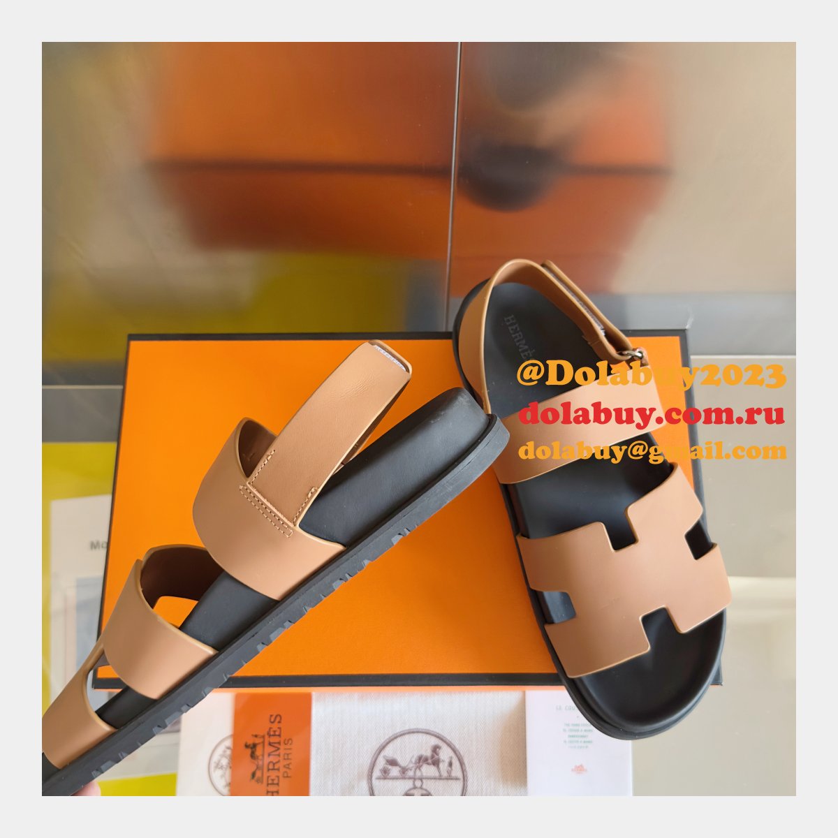 Luxury Hermes Genius Sandal 2025