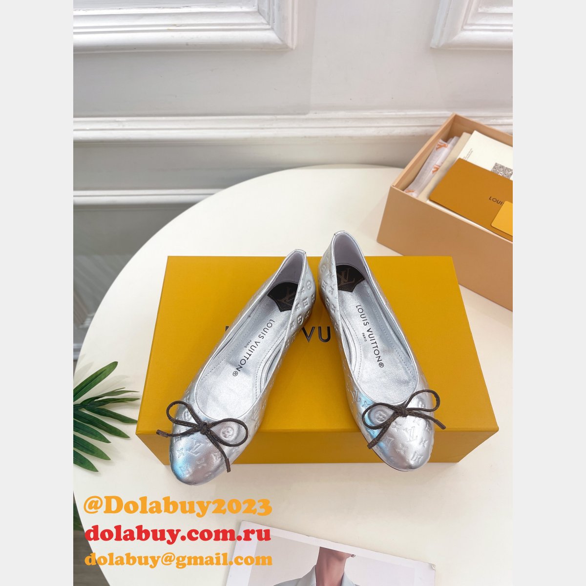 Top Quality LOUIS VUITTON Nina Flat Ballerina