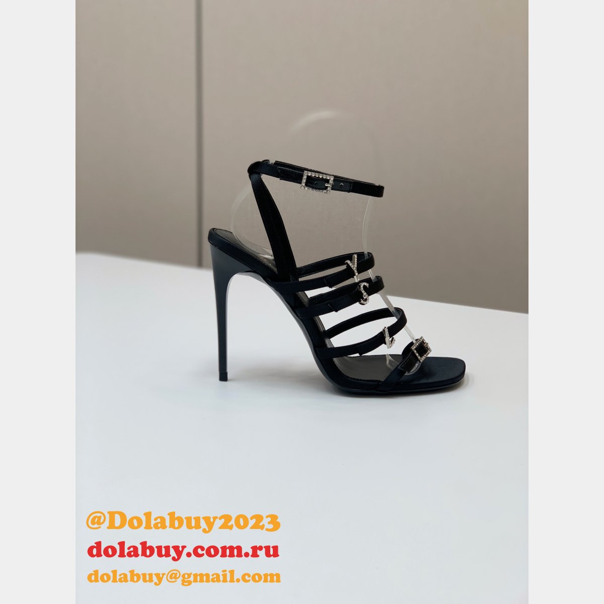 7 Star SAINT LAURENT KNOCKOFF high heel sandal