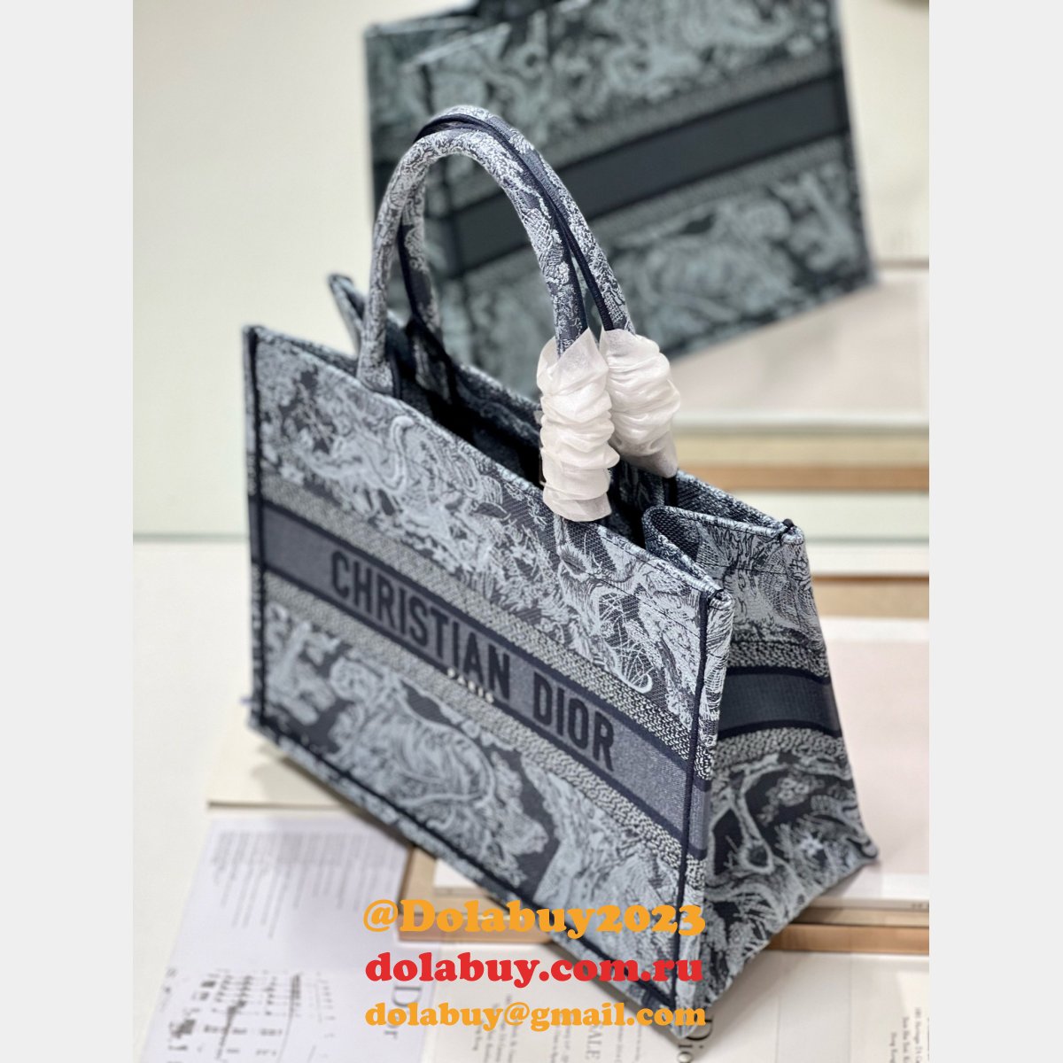 Book Tote Christian Dior Replica Wholesale 1286/1265 Bag