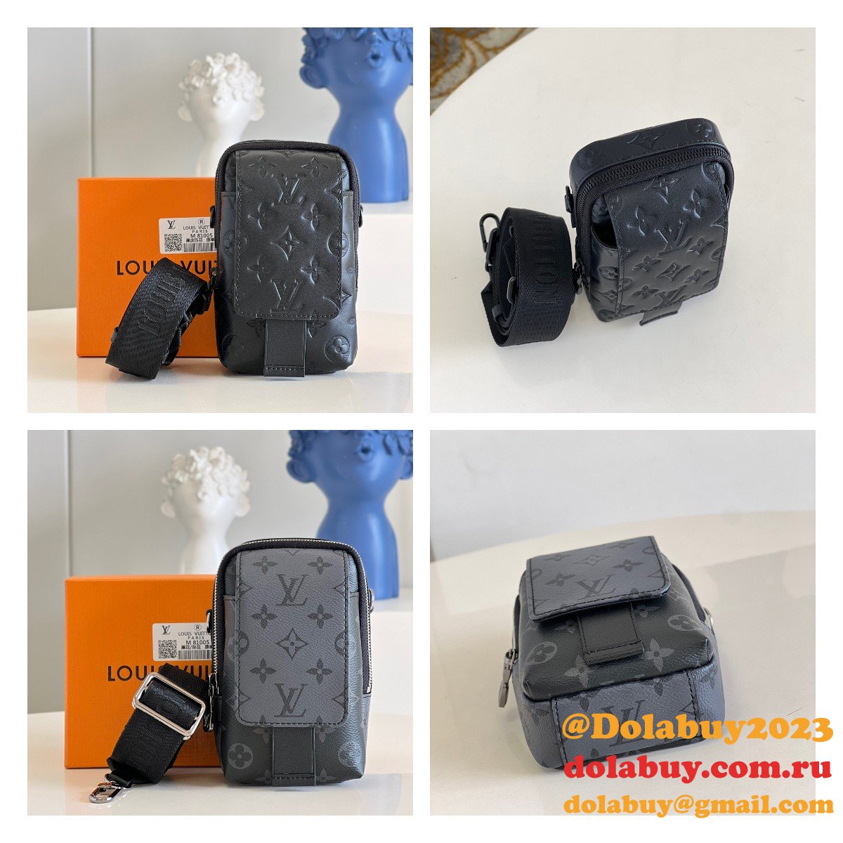 Louis Vuitton Duplication Flap Double Phone Pouch M81005 Other Bag