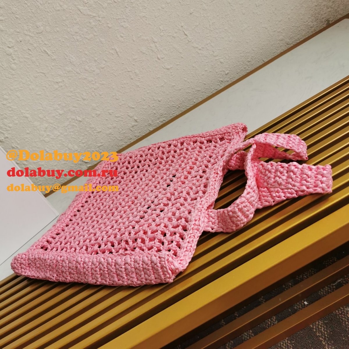 Top Quality PRADA Raffia tote bag Replica