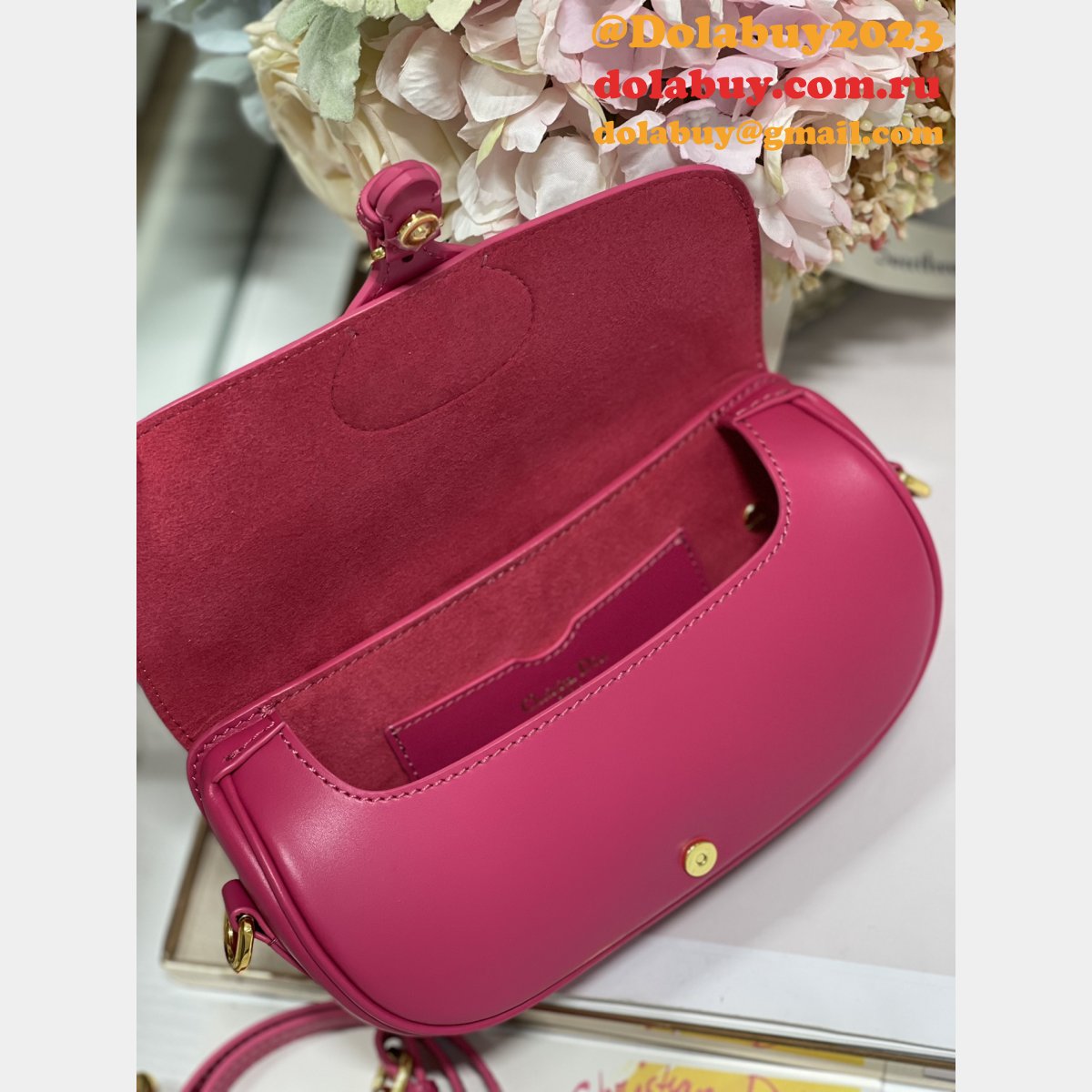 Dior Bobby East West 9327# Best Quality Replica Bag