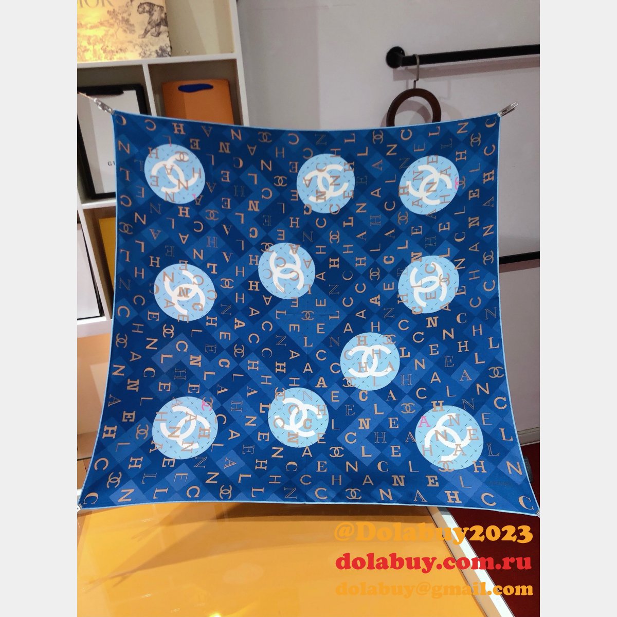 Designer Silk twill Best CHANEL