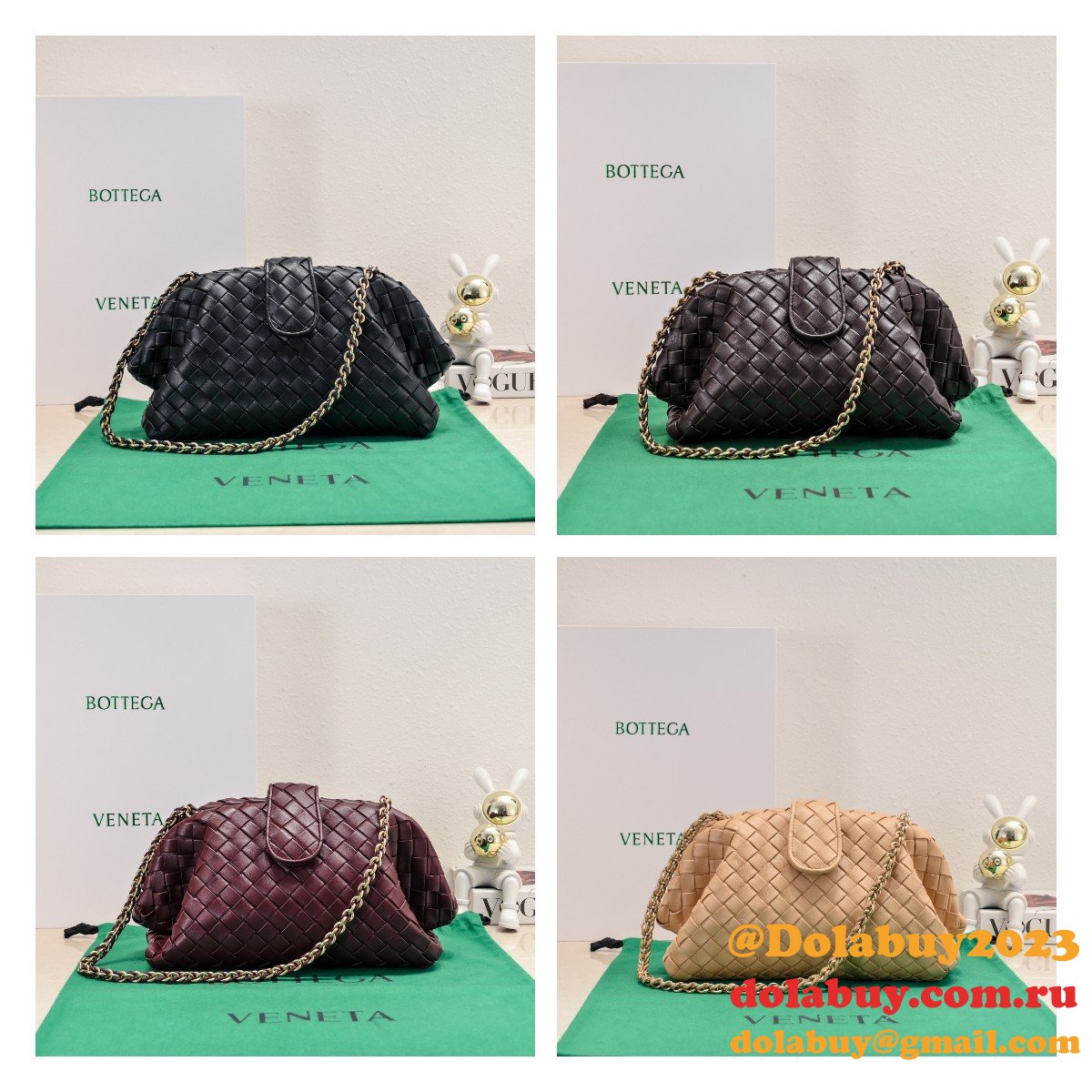Top Quality Bottega Veneta Teen Lauren 1980 With Chain