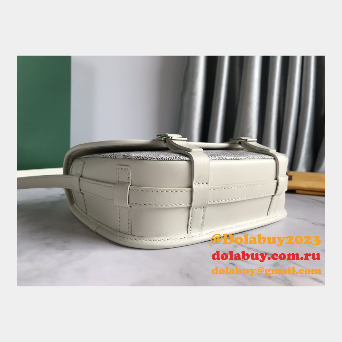 Copy Goyard Chevron Belvedere Duplicate Messenger GY020098 Fake Bag