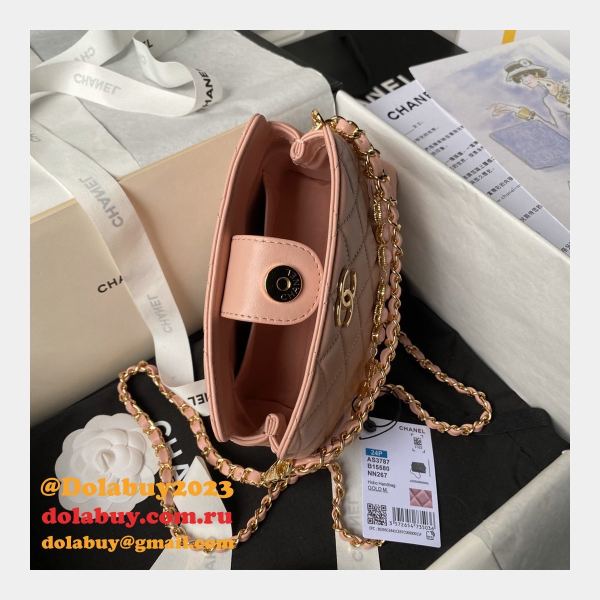 High-quality Knockoff AS3787 Hobo Luxury Handbag