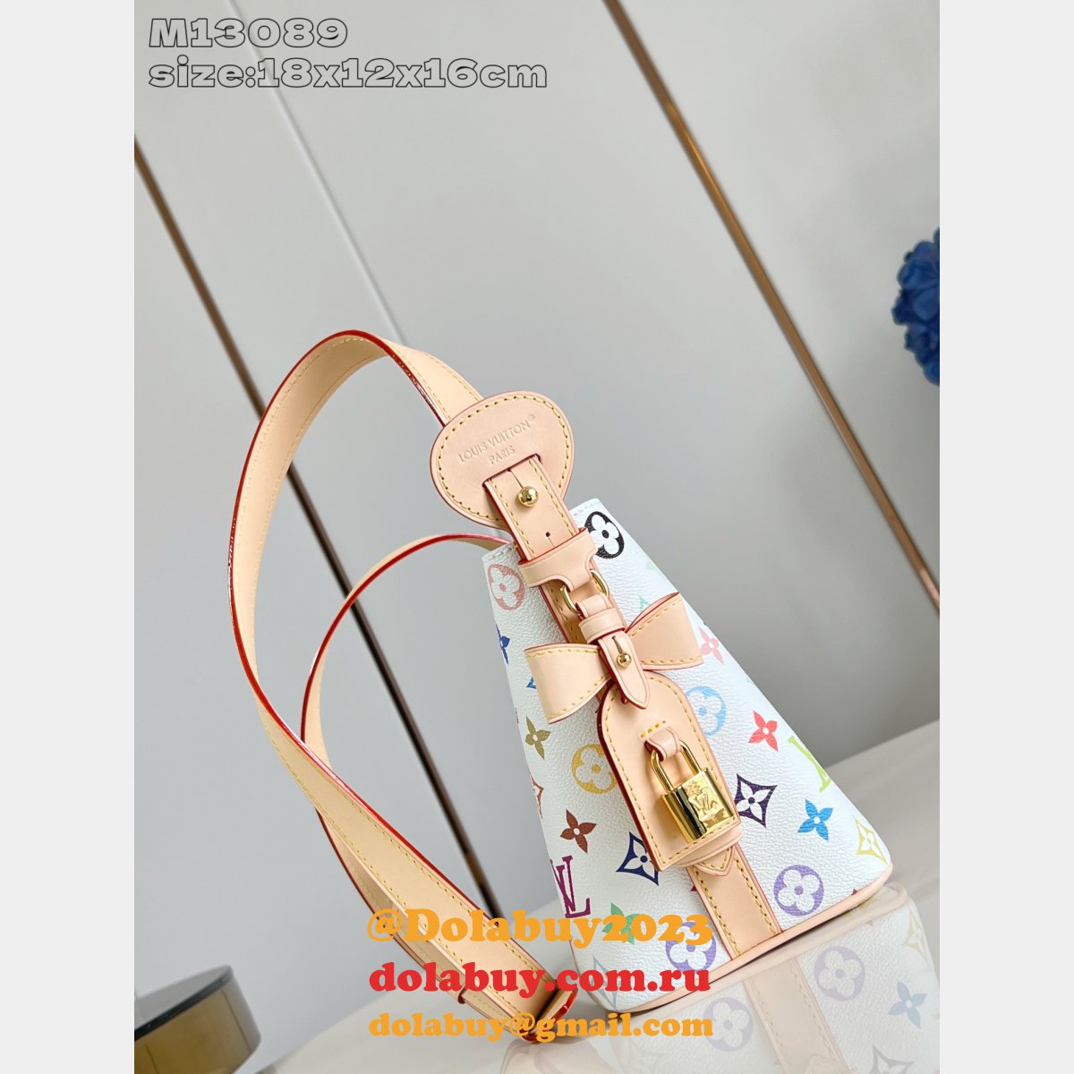 Louis Vuitton M13089 LV x TM All In BB Other Monogram Canvas Women Bag