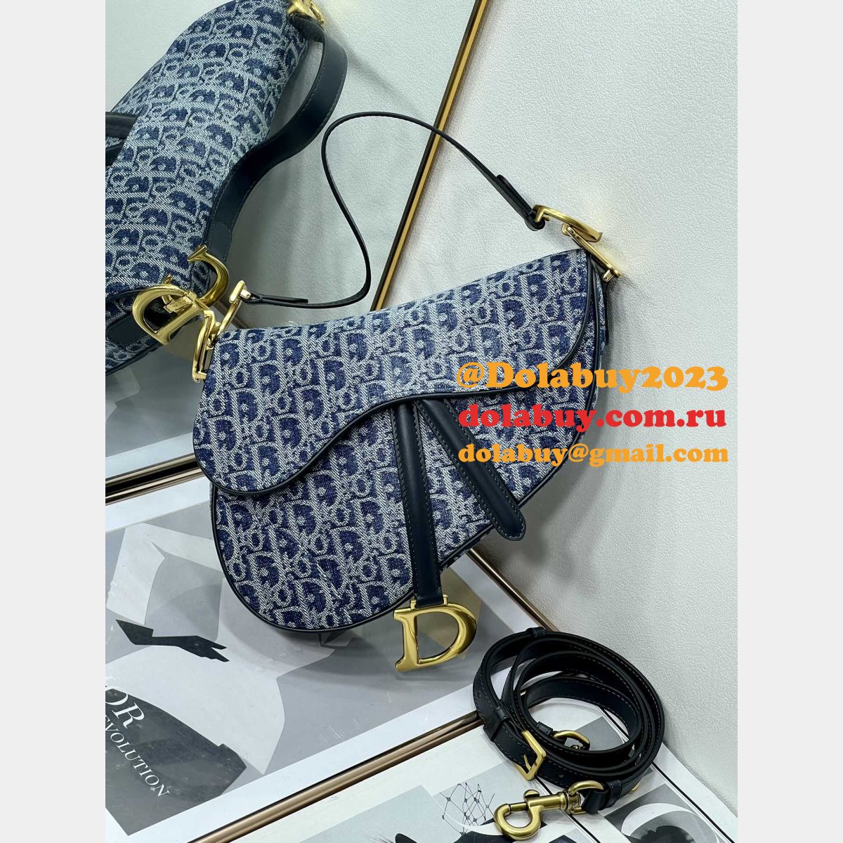 Fashion Christian Dior Montaigne Saddle 3351/3397 Replica Bag