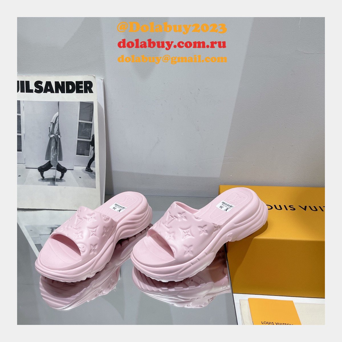 The Best Quality Waterfront Replica Louis Vuitton Shoes