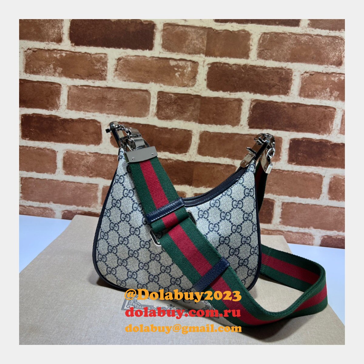 luxury G*u*i wholesale attache 699409 shoulder fake bag