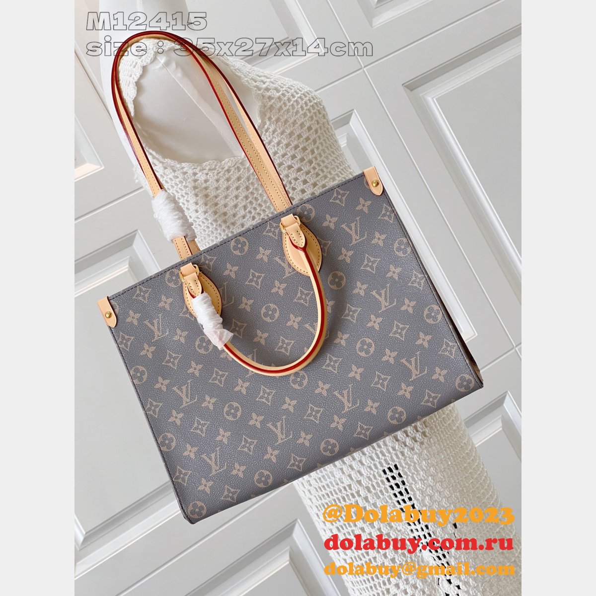 Louis Vuitton Perfect Luxury OnTheGo Fake M12415 Monogram Canvas
