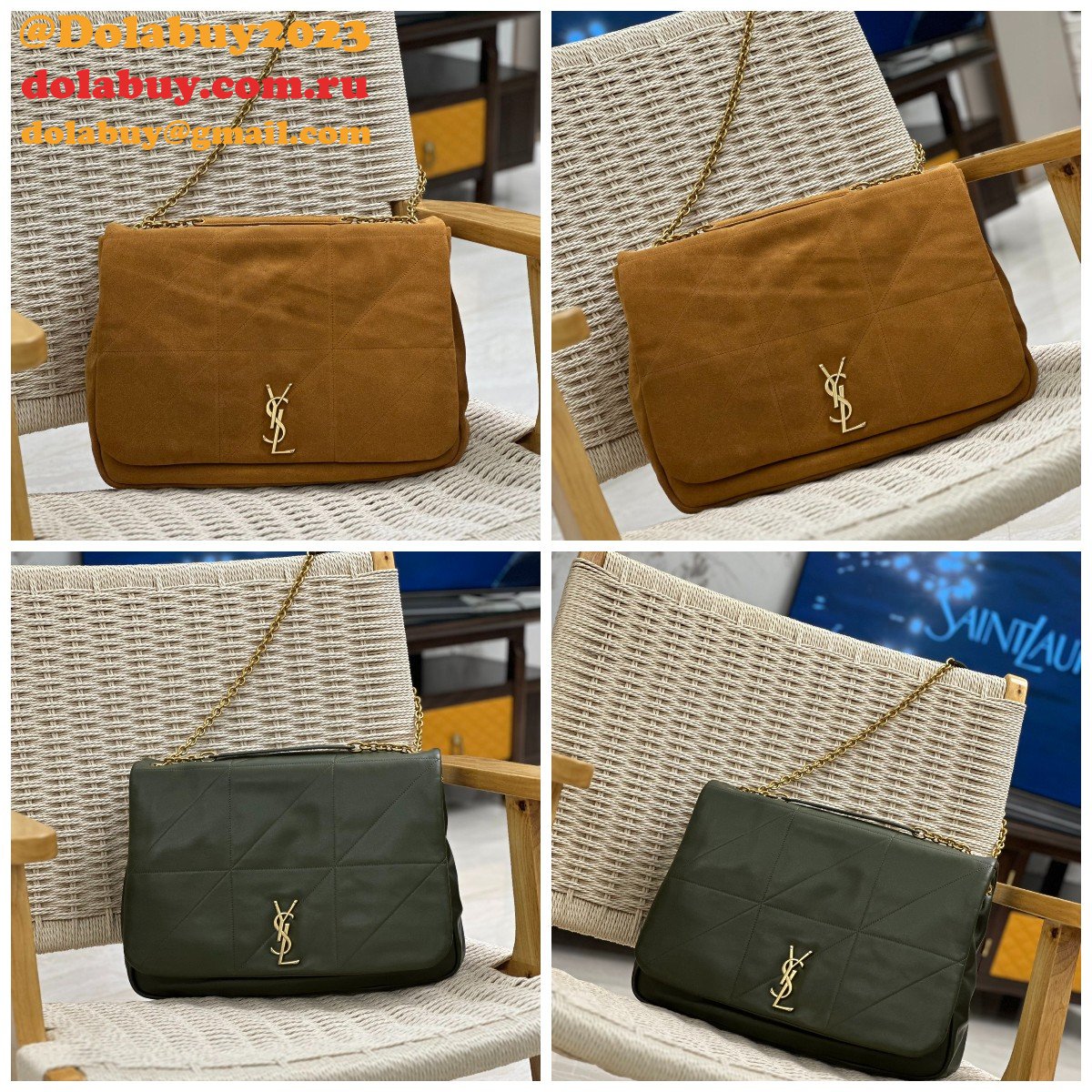 Wholesale Saint Laurent Jamie 4.3 Maxi 742431 Replica YSL Quilted Bag