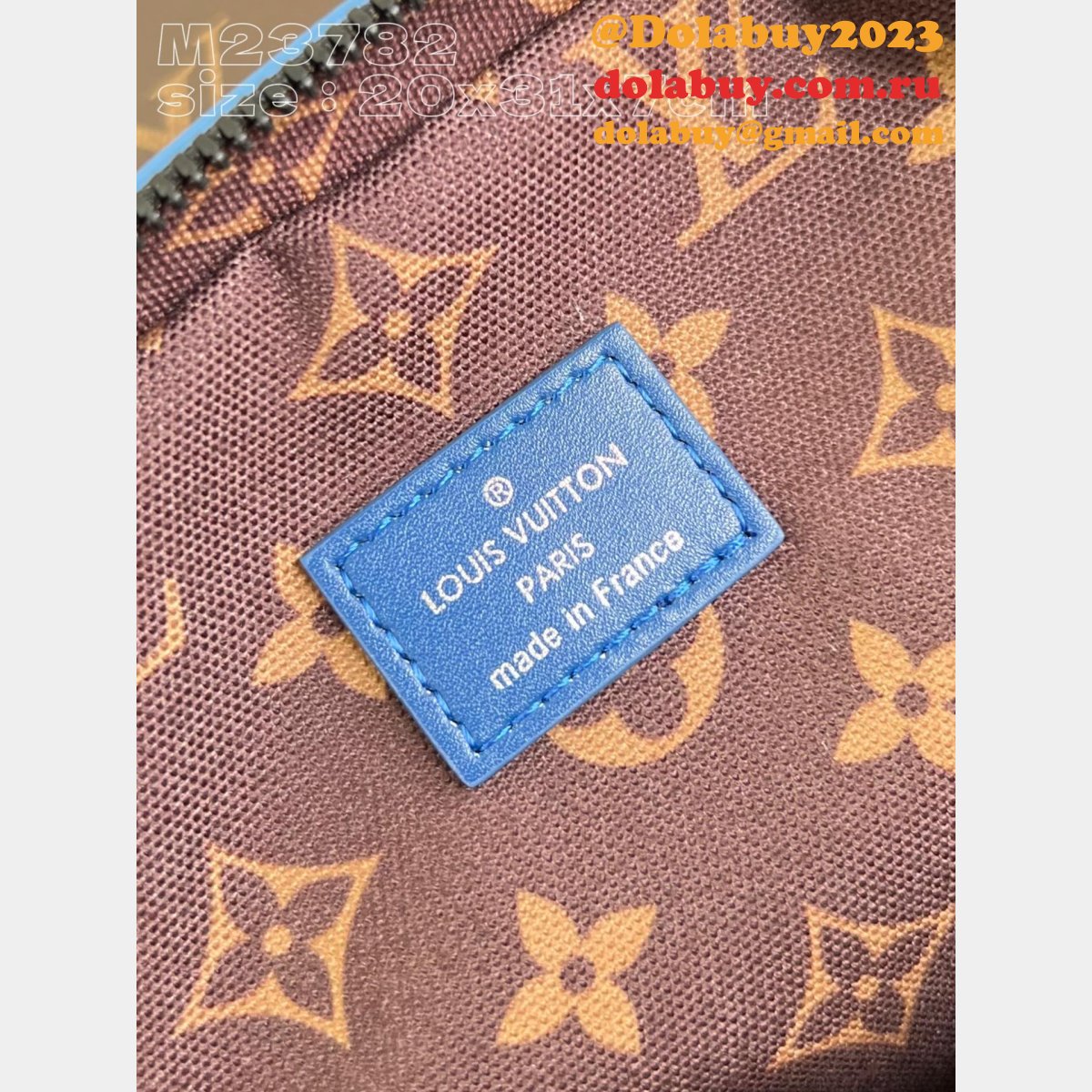 Avenue Slingbag Blue M23782 Designer Louis Vuitton High Quality Bag